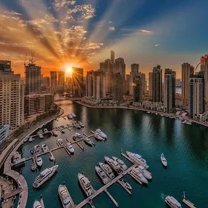 Alloggio in famiglia Private Gorgeous With Marina View With Shared Kitchen In Shared, Dubai